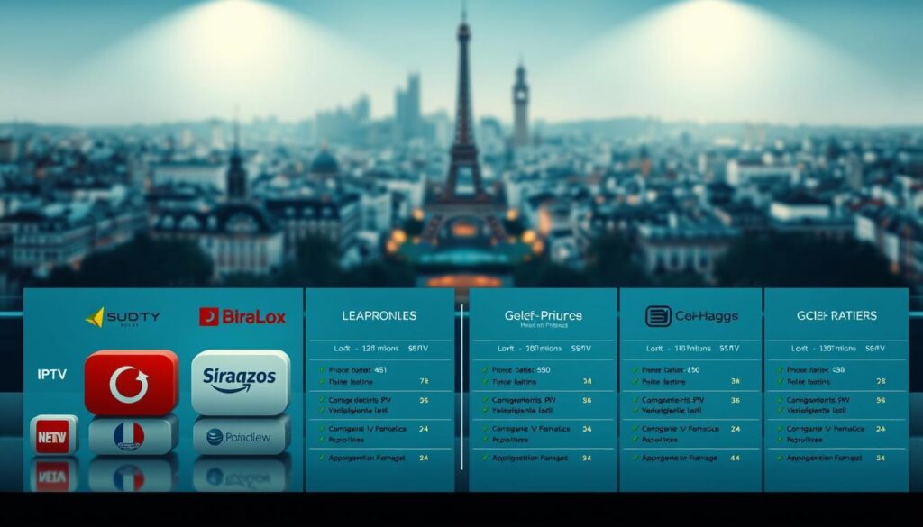 comparaison fournisseurs iptv