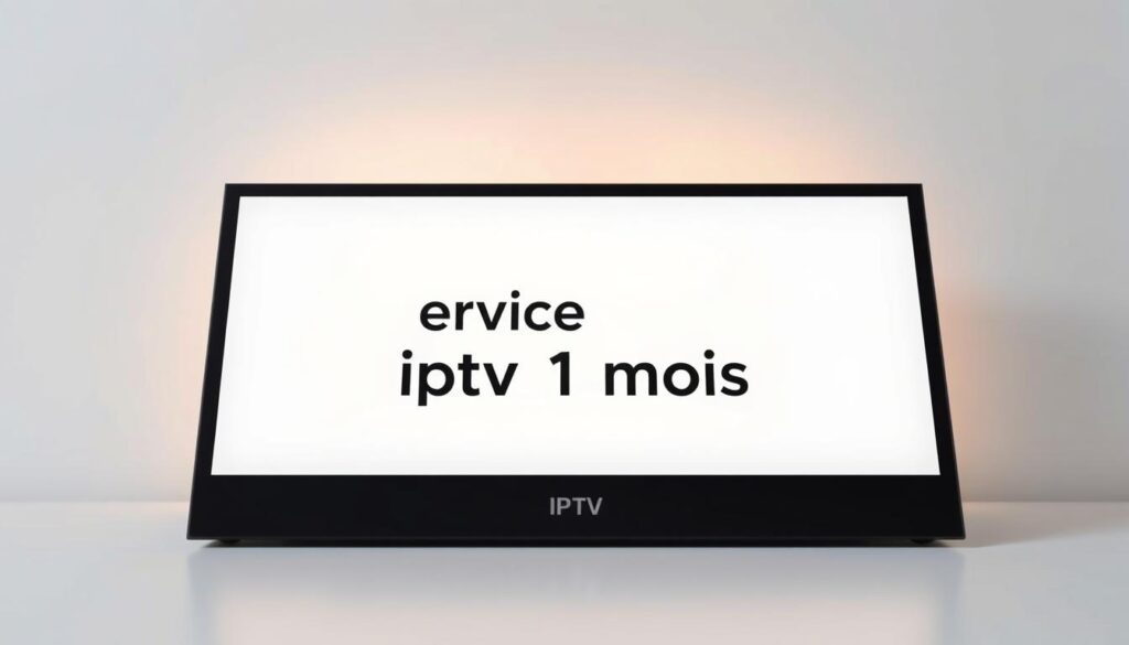 service iptv1 mois